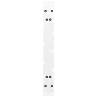 Kavos staliuko kojelės, 2 vnt., baltos, 70x(30 - 31) cm, plienas, A formos - Namų Idėja