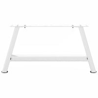 Kavos staliuko kojelės, 2 vnt., baltos, 70x(30 - 31) cm, plienas, A formos - Namų Idėja
