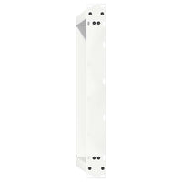 Kavos staliuko kojelės, 2 vnt., baltos, 70x(30 - 31) cm, plienas, U formos - Namų Idėja