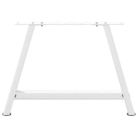 Kavos staliuko kojelės, 2 vnt., baltos, 70x(42 - 43) cm, plienas, A formos - Namų Idėja