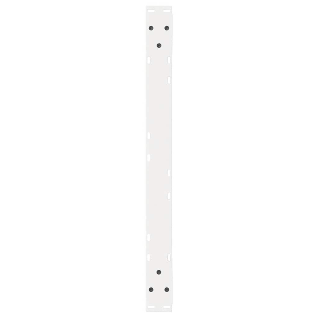 Kavos staliuko kojelės, 2 vnt., baltos, 70x(42 - 43,3) cm, plienas - Namų Idėja