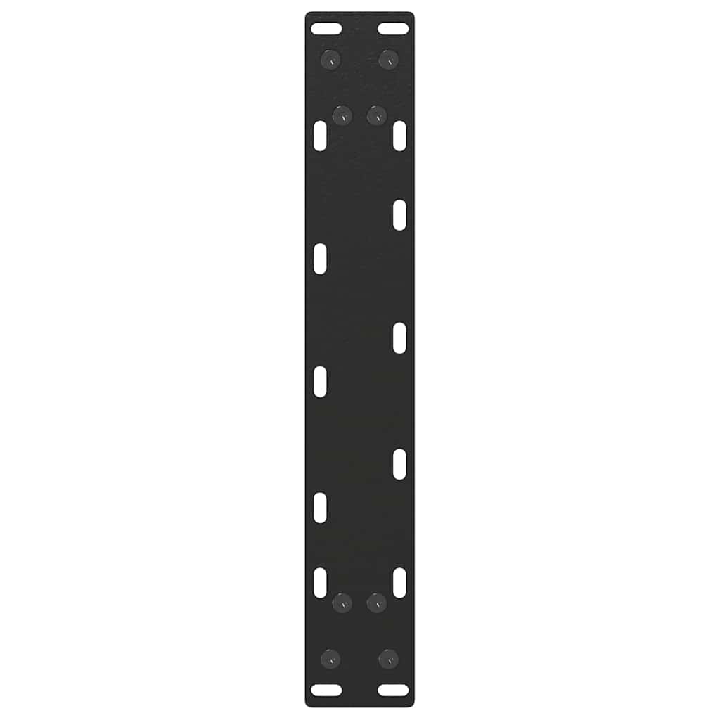 Kavos staliuko kojelės, 2 vnt., juodos, 28x(42 - 43) cm, plienas, U formos - Namų Idėja