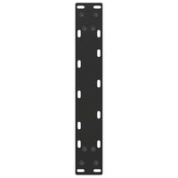 Kavos staliuko kojelės, 2 vnt., juodos, 28x(42 - 43) cm, plienas, U formos - Namų Idėja