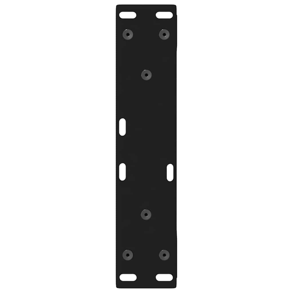 Kavos staliuko kojelės, 2 vnt., juodos, 28x(42 - 43,3) cm, plienas - Namų Idėja