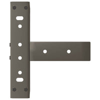 Kavos staliuko kojelės, 2 vnt., juodos, 30x25x(30 - 31) cm, plienas - Namų Idėja