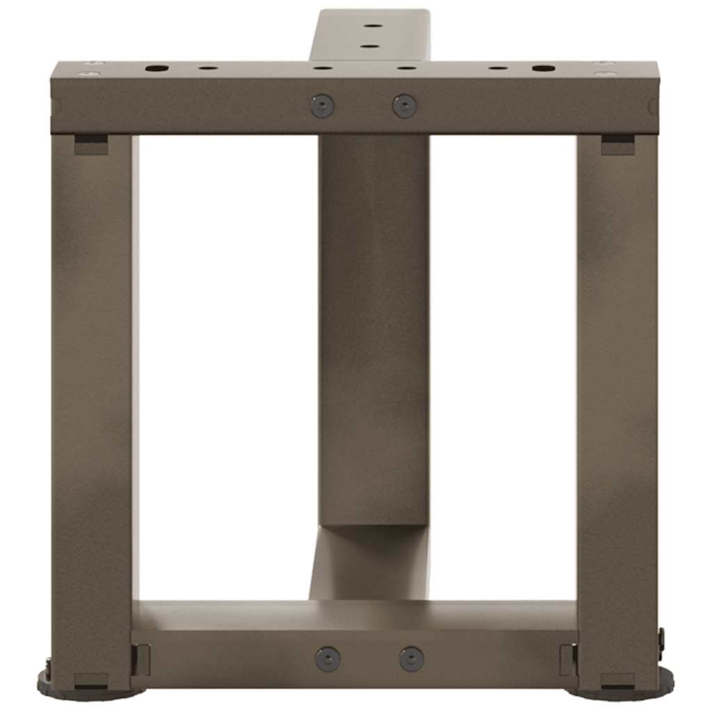 Kavos staliuko kojelės, 2 vnt., juodos, 30x25x(30 - 31) cm, plienas - Namų Idėja