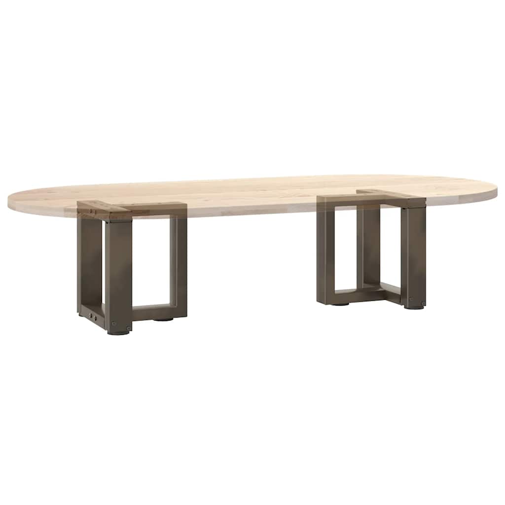 Kavos staliuko kojelės, 2 vnt., juodos, 30x25x(30 - 31) cm, plienas - Namų Idėja