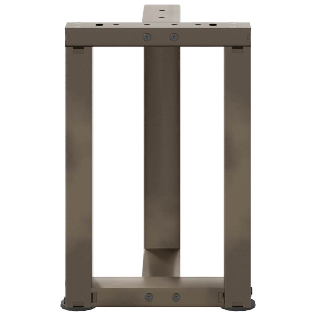 Kavos staliuko kojelės, 2 vnt., juodos, 38x25x(42 - 43) cm, plienas - Namų Idėja