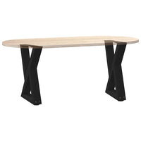 Kavos staliuko kojelės, 2 vnt., juodos, 38x(42 - 43,3) cm, plienas - Namų Idėja