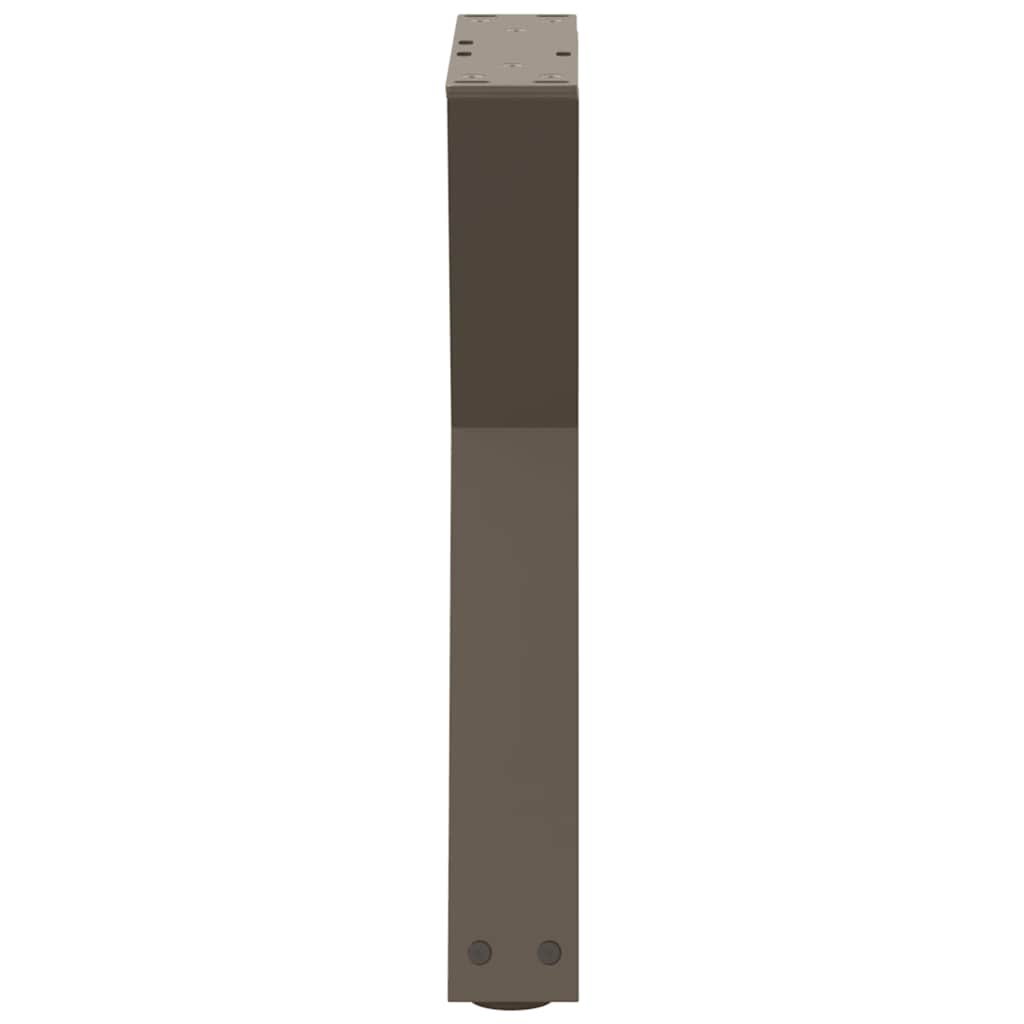 Kavos staliuko kojelės, 2 vnt., natūralus plienas, 28x(42 - 43,3) cm, plienas - Namų Idėja