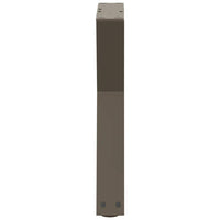 Kavos staliuko kojelės, 2 vnt., natūralus plienas, 38x(42 - 43,3) cm, plienas - Namų Idėja