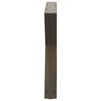 Kavos staliuko kojelės, 2 vnt., natūralus plienas, 50x(42 - 43,3) cm, plienas - Namų Idėja