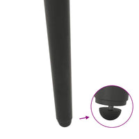 Kavos staliuko kojelės, 4 vnt., antracito spalvos, 30 - 31 cm, plienas, kūginės formos - Namų Idėja
