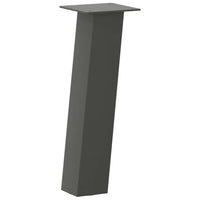 Kavos staliuko kojelės, 4 vnt., antracito spalvos, 30 cm, plienas - Namų Idėja
