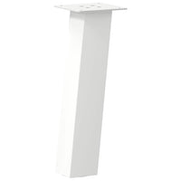 Kavos staliuko kojelės, 4 vnt., baltos, 30 cm, plienas - Namų Idėja