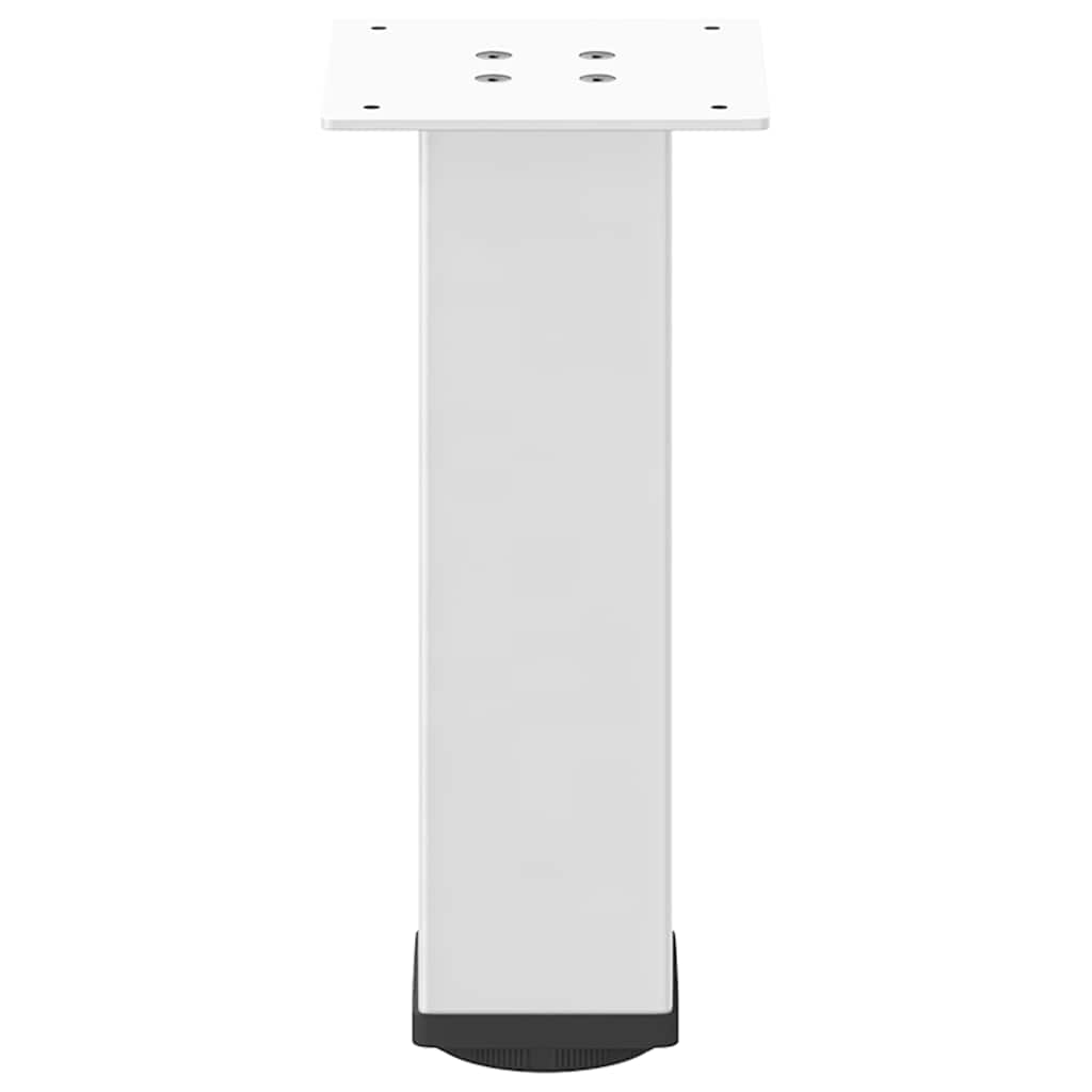 Kavos staliuko kojelės, 4 vnt., baltos, 42 - 44 cm, plienas - Namų Idėja