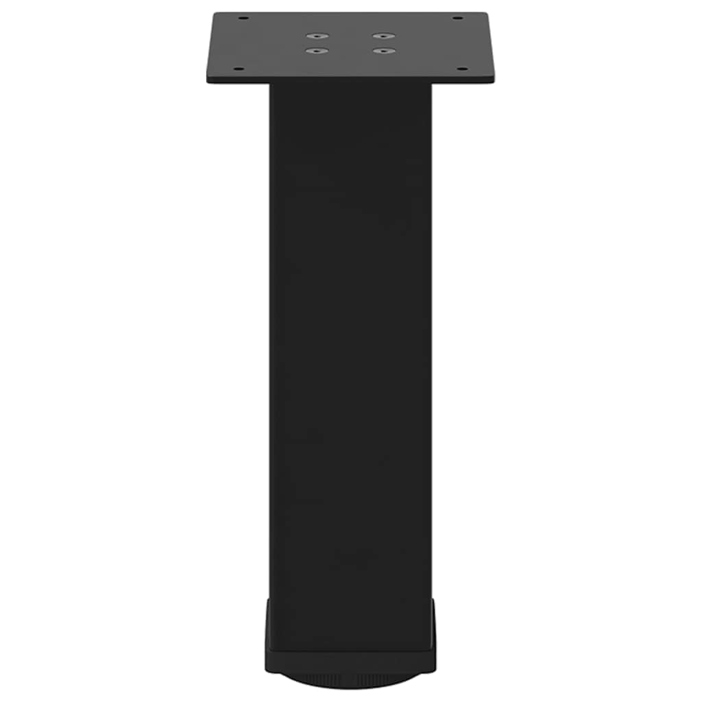 Kavos staliuko kojelės, 4 vnt., juodos, 42 - 44 cm, plienas - Namų Idėja