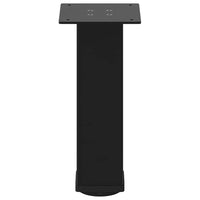 Kavos staliuko kojelės, 4 vnt., juodos, 42 - 44 cm, plienas - Namų Idėja