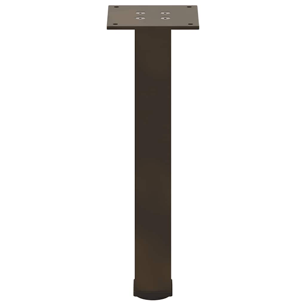Kavos staliuko kojelės, 4 vnt., natūralus plienas, 42 - 44 cm, plienas - Namų Idėja