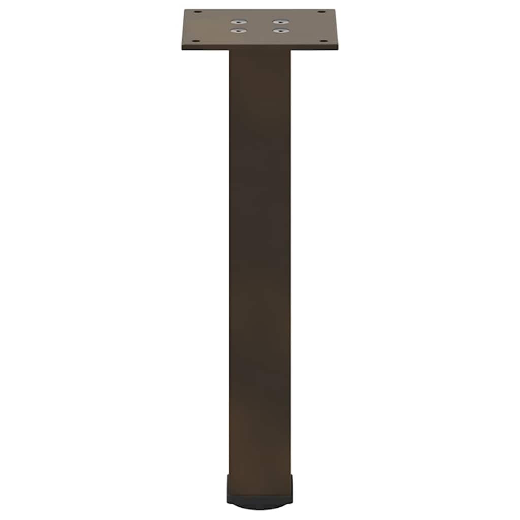Kavos staliuko kojelės, 4 vnt., natūralus plienas, 42 - 44 cm, plienas - Namų Idėja
