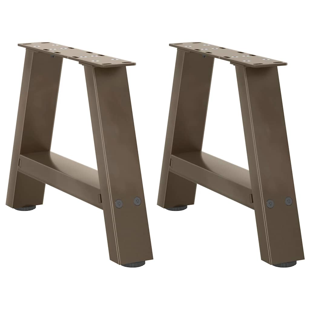 Kavos staliuko kojelės, A formos, 2 vnt., 30x(30 - 31) cm, plienas - Namų Idėja