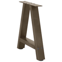 Kavos staliuko kojelės, A formos, 2 vnt., 38x(42 - 43) cm, plienas - Namų Idėja