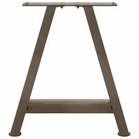 Kavos staliuko kojelės, A formos, 2 vnt., 50x(42 - 43) cm, plienas - Namų Idėja