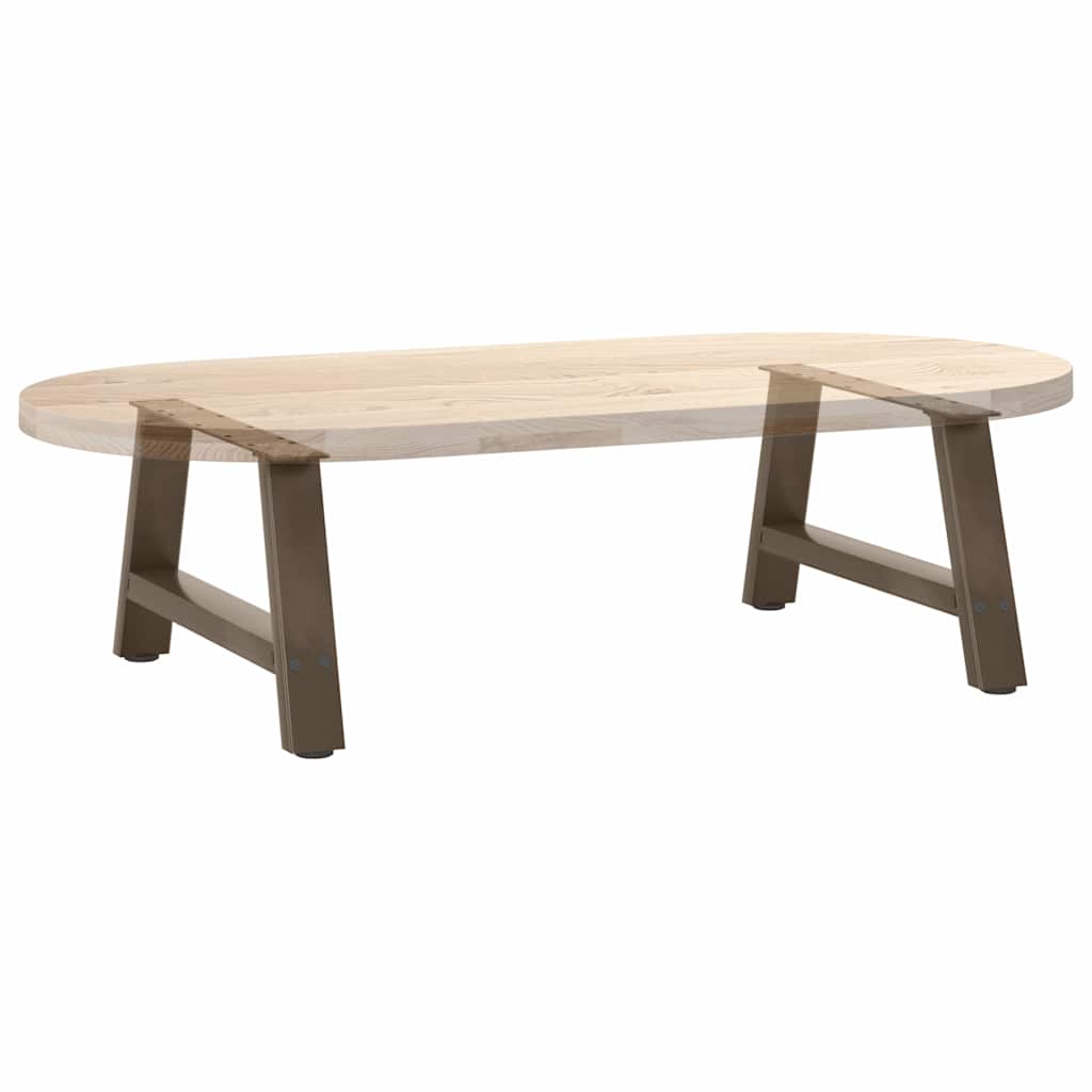 Kavos staliuko kojelės, A formos, 2 vnt., 70x(30 - 31) cm, plienas - Namų Idėja