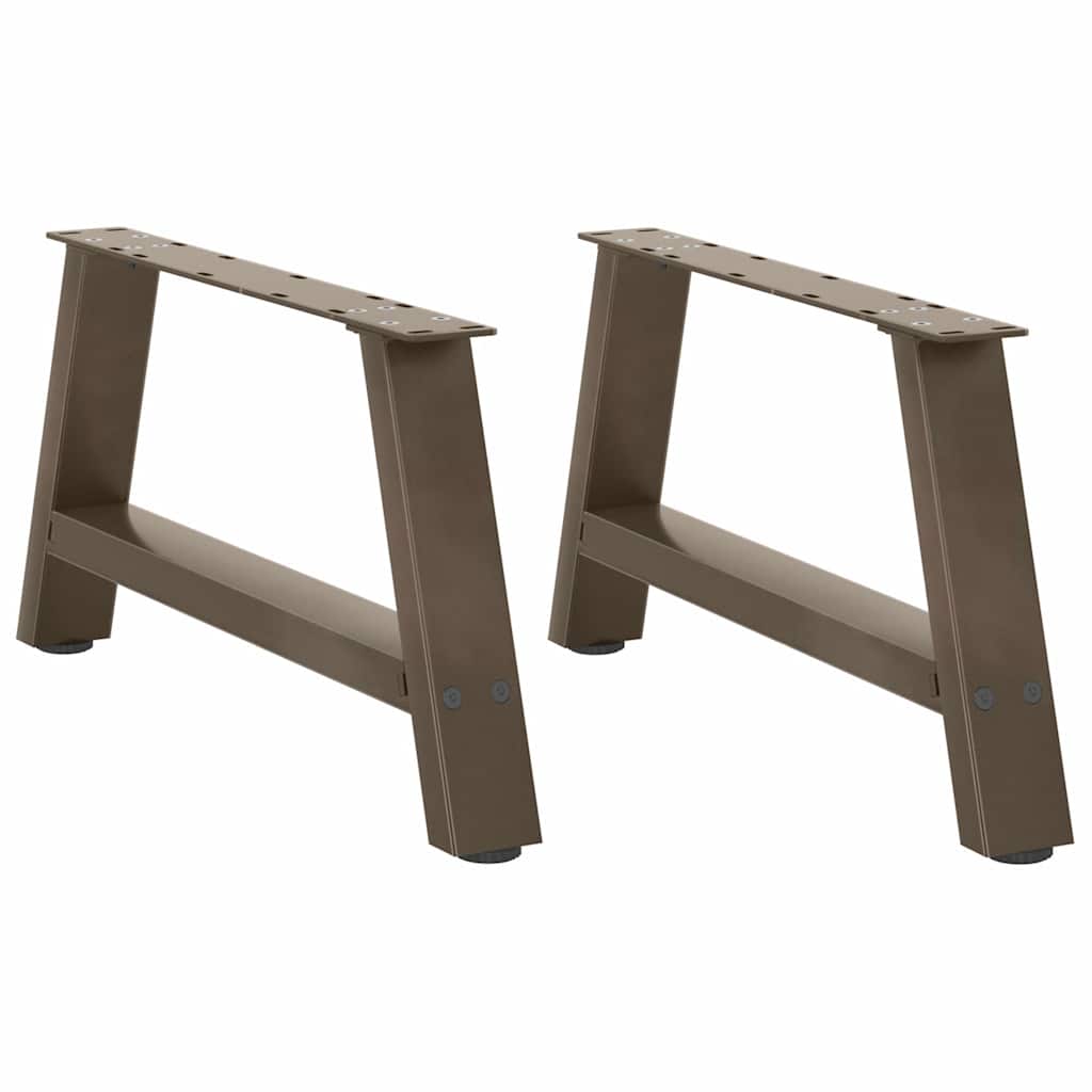 Kavos staliuko kojelės, A formos, 2 vnt., 70x(30 - 31) cm, plienas - Namų Idėja