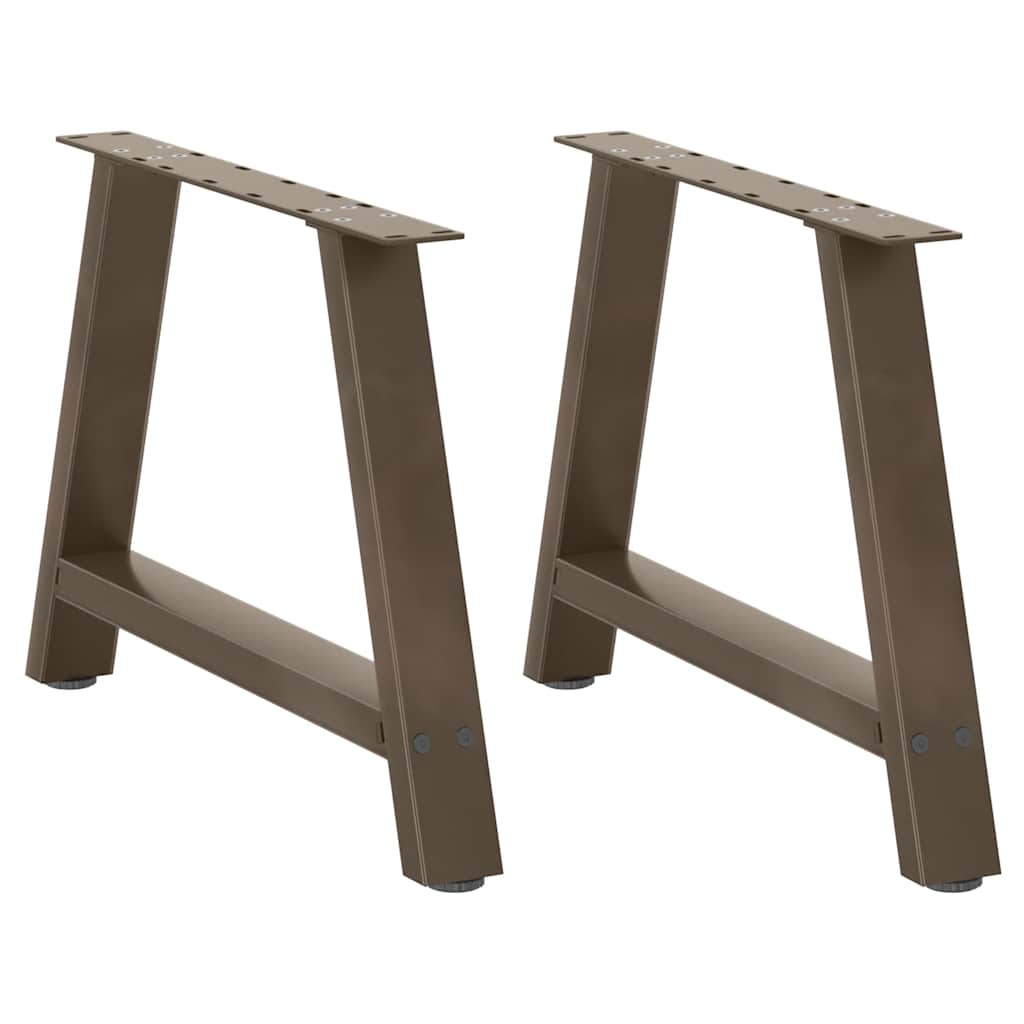 Kavos staliuko kojelės, A formos, 2 vnt., 70x(42 - 43) cm, plienas - Namų Idėja
