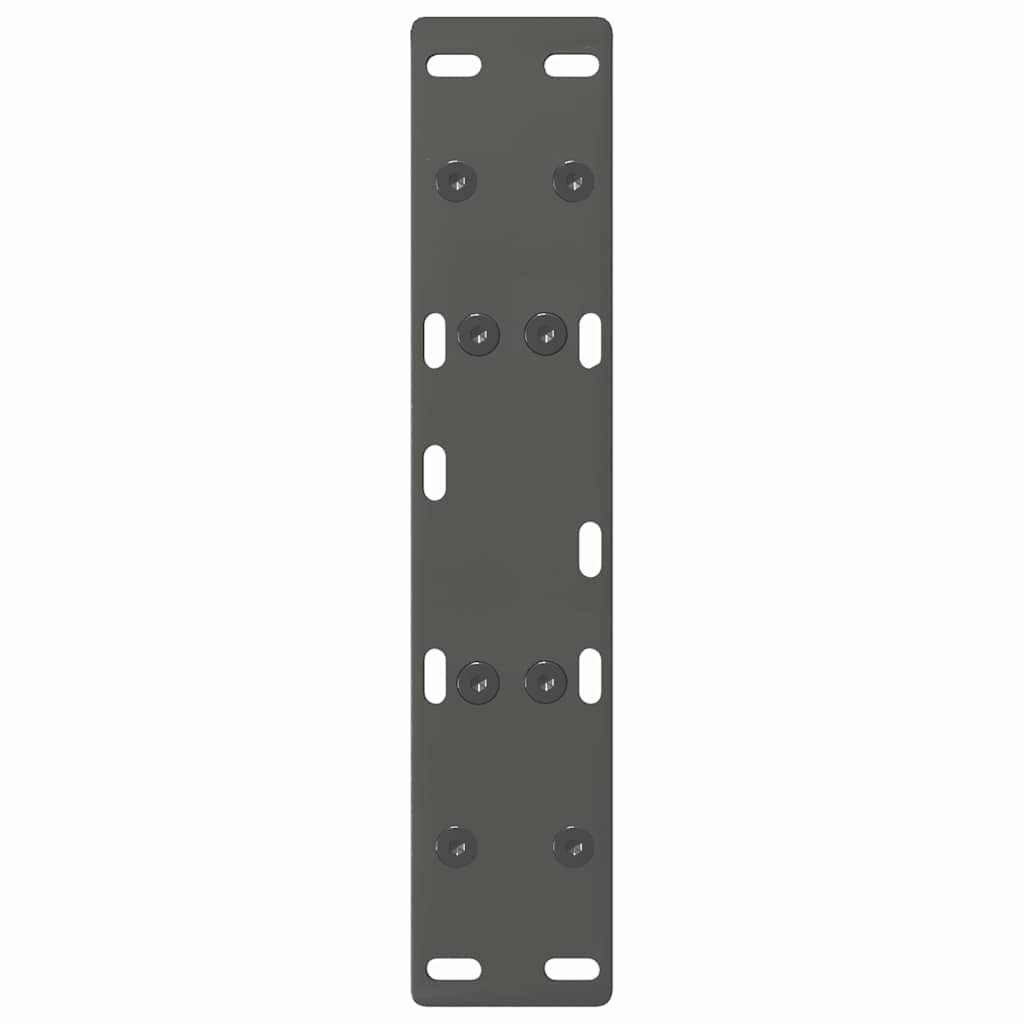 Kavos staliuko kojelės, A formos, 2 vnt., antracito spalvos, 50x(30 - 31) cm, plienas - Namų Idėja