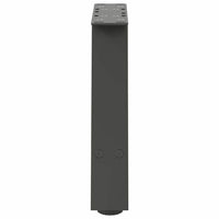 Kavos staliuko kojelės, A formos, 2 vnt., antracito spalvos, 50x(30 - 31) cm, plienas - Namų Idėja