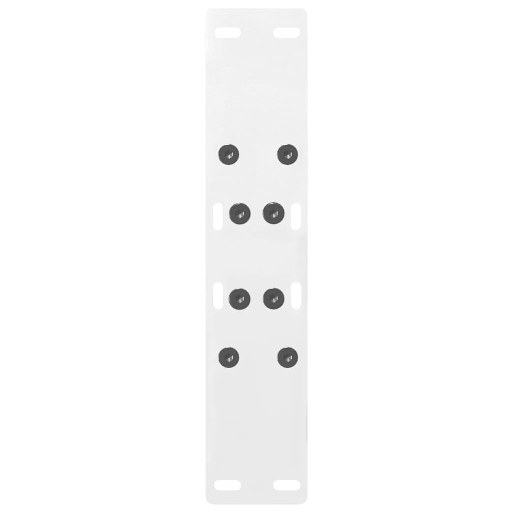 Kavos staliuko kojelės, A formos, 2 vnt., baltos, 38x(42 - 43) cm, plienas - Namų Idėja