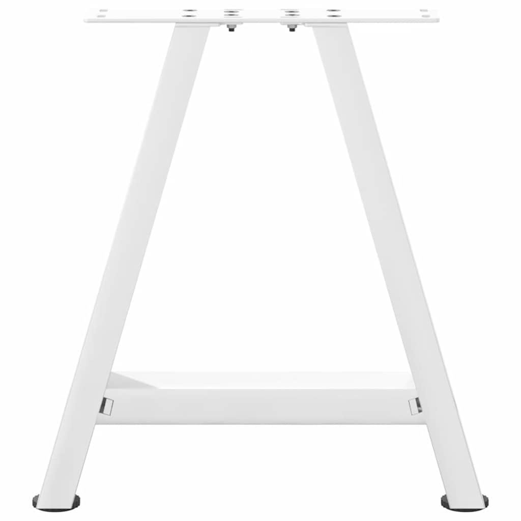 Kavos staliuko kojelės, A formos, 2 vnt., baltos, 38x(42 - 43) cm, plienas - Namų Idėja