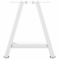 Kavos staliuko kojelės, A formos, 2 vnt., baltos, 38x(42 - 43) cm, plienas - Namų Idėja