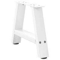 Kavos staliuko kojelės, A formos, 2 vnt., baltos, 50x(30 - 31) cm, plienas - Namų Idėja