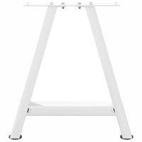 Kavos staliuko kojelės, A formos, 2 vnt., baltos, 50x(42 - 43) cm, plienas - Namų Idėja