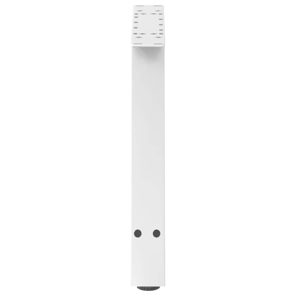 Kavos staliuko kojelės, A formos, 2 vnt., baltos, 60x(42 - 43) cm, plienas - Namų Idėja