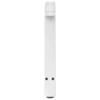 Kavos staliuko kojelės, A formos, 2 vnt., baltos, 60x(42 - 43) cm, plienas - Namų Idėja