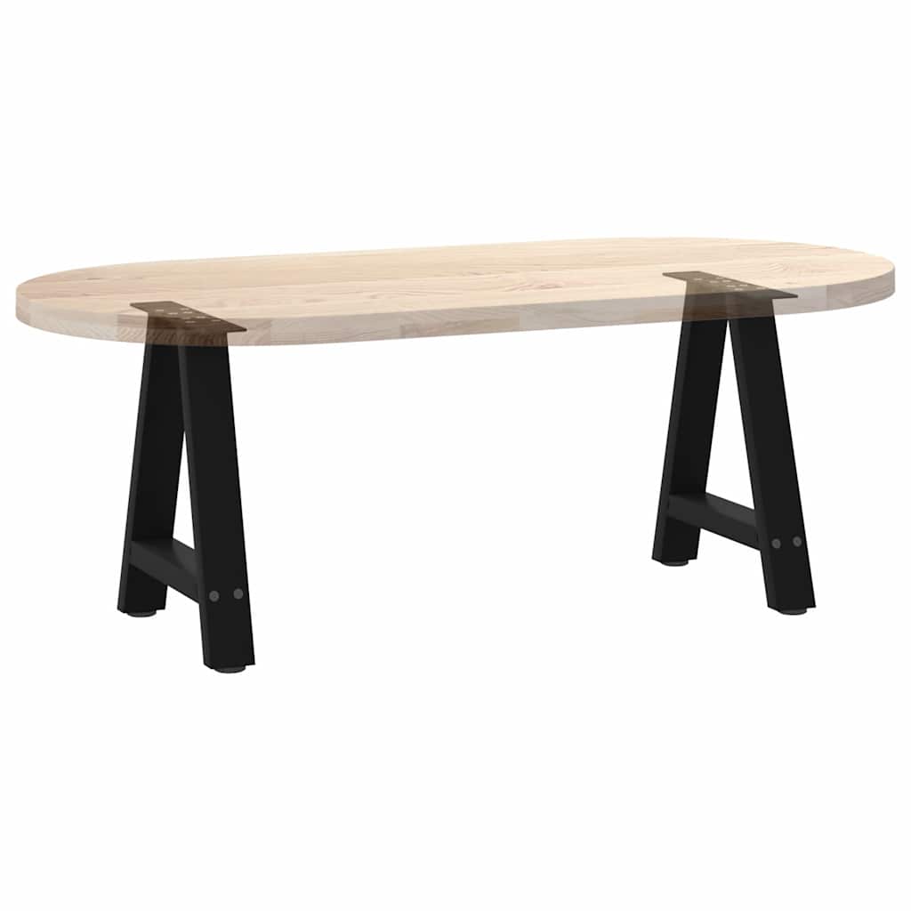 Kavos staliuko kojelės, A formos, 2 vnt., juodos, 38x(42 - 43) cm, plienas - Namų Idėja