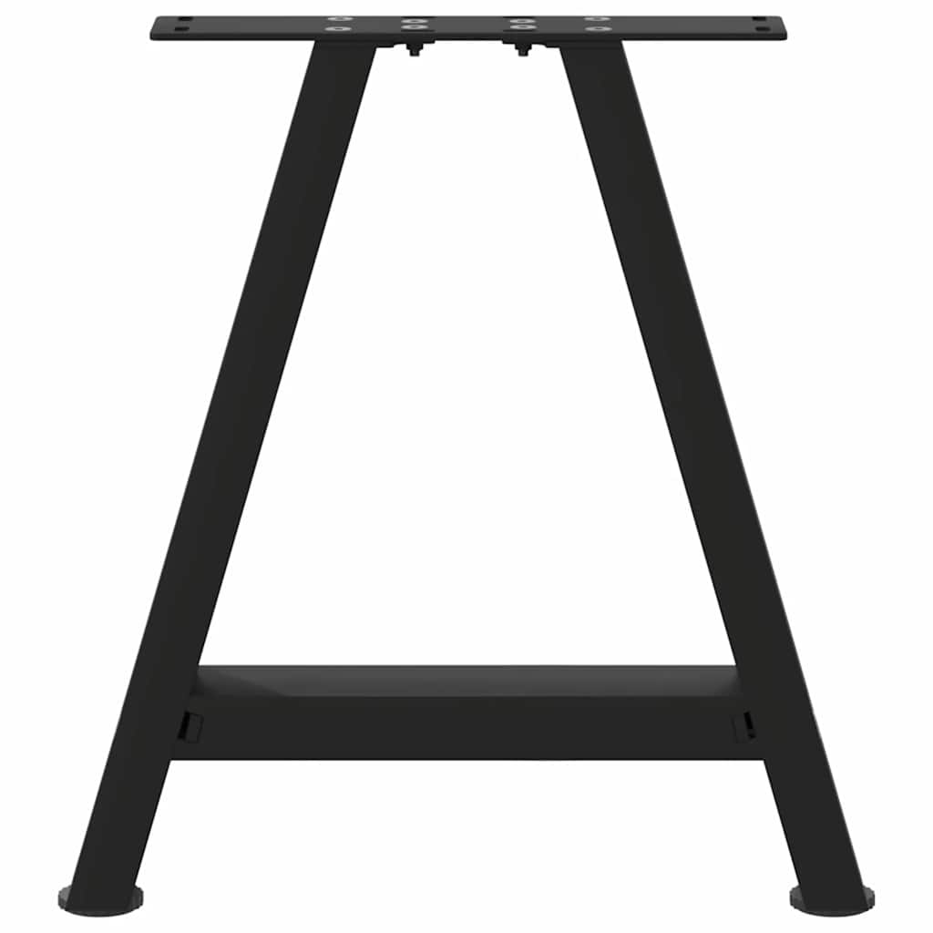 Kavos staliuko kojelės, A formos, 2 vnt., juodos, 38x(42 - 43) cm, plienas - Namų Idėja