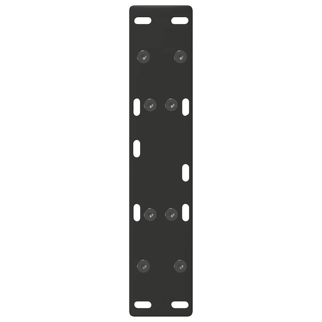 Kavos staliuko kojelės, A formos, 2 vnt., juodos, 50x(30 - 31) cm, plienas - Namų Idėja