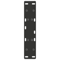 Kavos staliuko kojelės, A formos, 2 vnt., juodos, 50x(30 - 31) cm, plienas - Namų Idėja