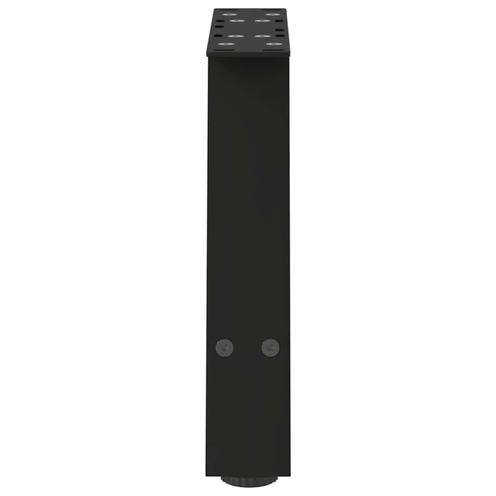 Kavos staliuko kojelės, A formos, 2 vnt., juodos, 50x(30 - 31) cm, plienas - Namų Idėja