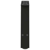 Kavos staliuko kojelės, A formos, 2 vnt., juodos, 50x(30 - 31) cm, plienas - Namų Idėja