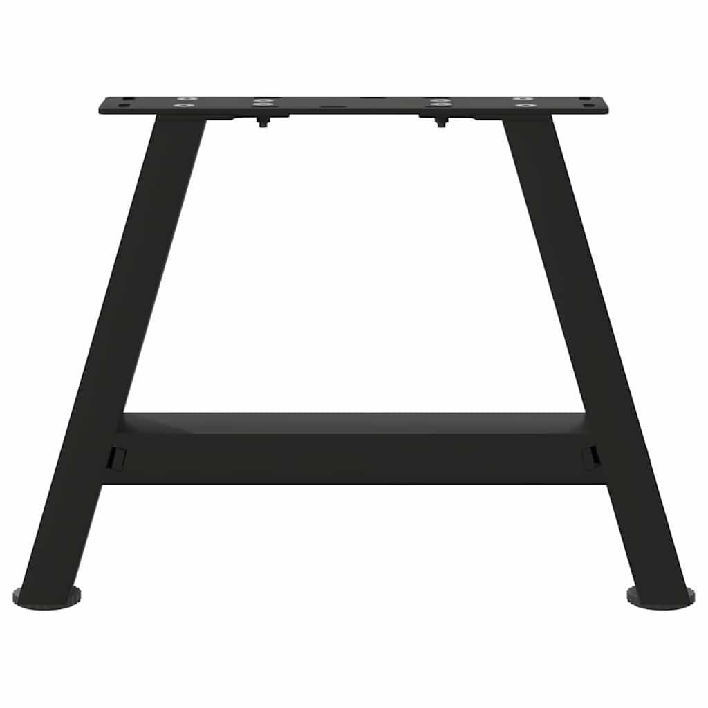 Kavos staliuko kojelės, A formos, 2 vnt., juodos, 50x(30 - 31) cm, plienas - Namų Idėja