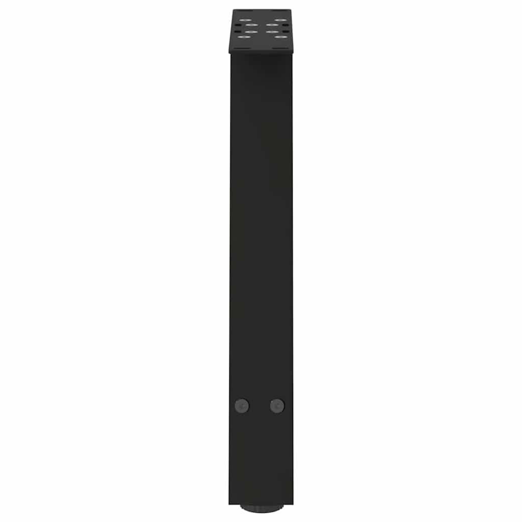 Kavos staliuko kojelės, A formos, 2 vnt., juodos, 50x(42 - 43) cm, plienas - Namų Idėja