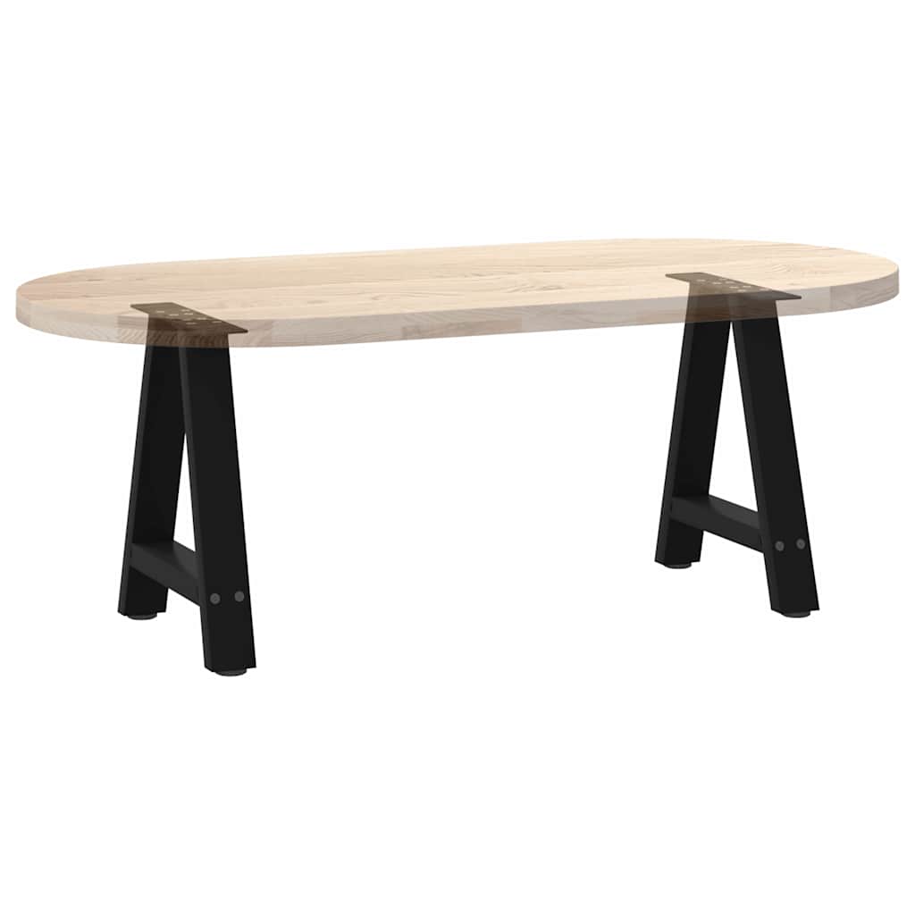 Kavos staliuko kojelės, A formos, 2 vnt., juodos, 50x(42 - 43) cm, plienas - Namų Idėja