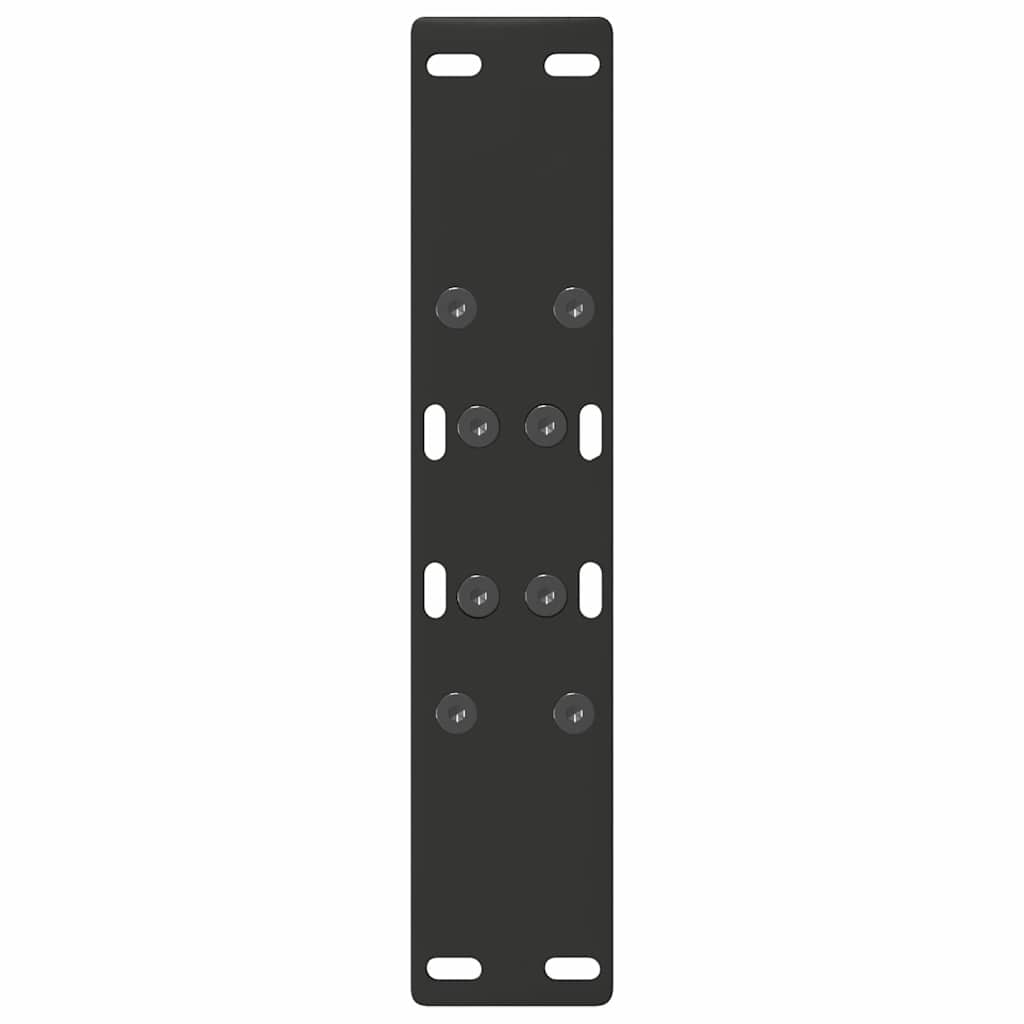Kavos staliuko kojelės, A formos, 2 vnt., juodos, 50x(42 - 43) cm, plienas - Namų Idėja