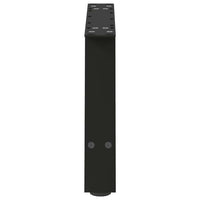 Kavos staliuko kojelės, A formos, 2 vnt., juodos, 60x(30 - 31) cm, plienas - Namų Idėja